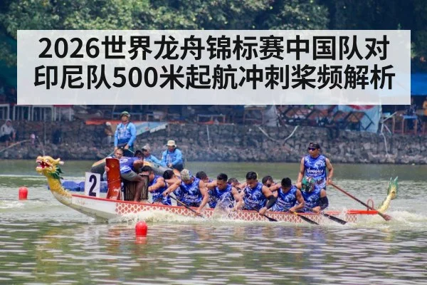 2026世界龙舟锦标赛中国队对印尼队500米起航冲刺桨频解析